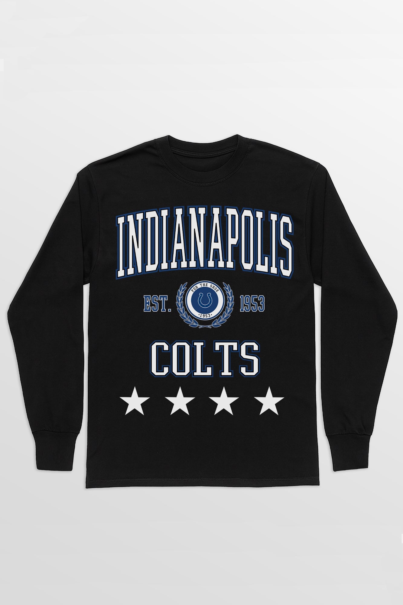 INDIANAPOLIS COLTS EVERYDAY STAR ESSENTIAL RELAXED FIT LONG SLEEVE TEE