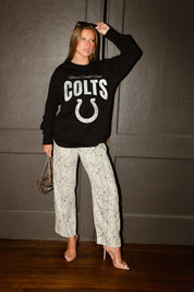 INDIANAPOLIS COLTS BOLD AMBITION OVERSIZED LONG SLEEVE TEE