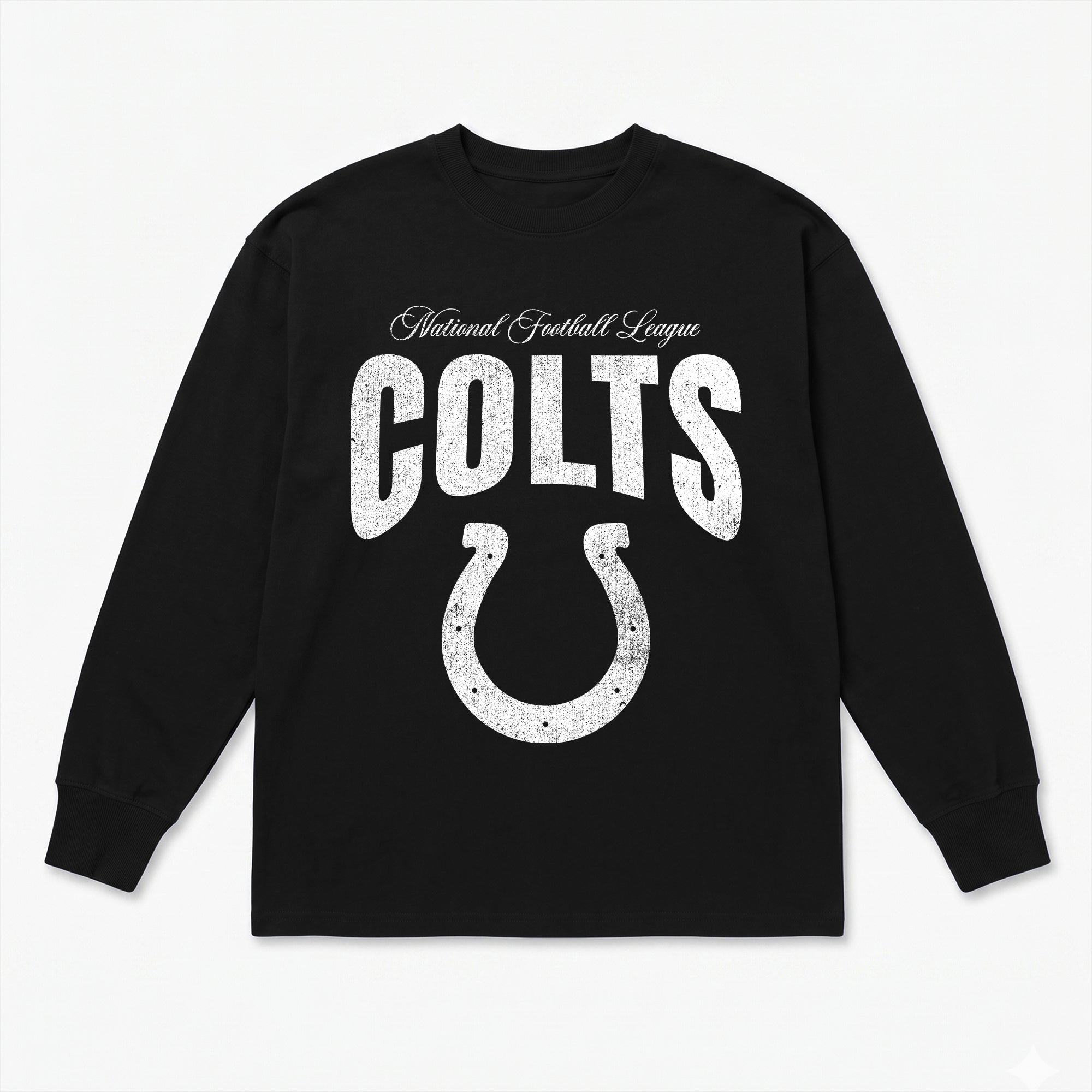 INDIANAPOLIS COLTS BOLD AMBITION OVERSIZED LONG SLEEVE TEE
