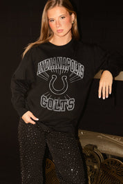INDIANAPOLIS COLTS SPOTLIGHT OVERSIZED LONG SLEEVE TEE