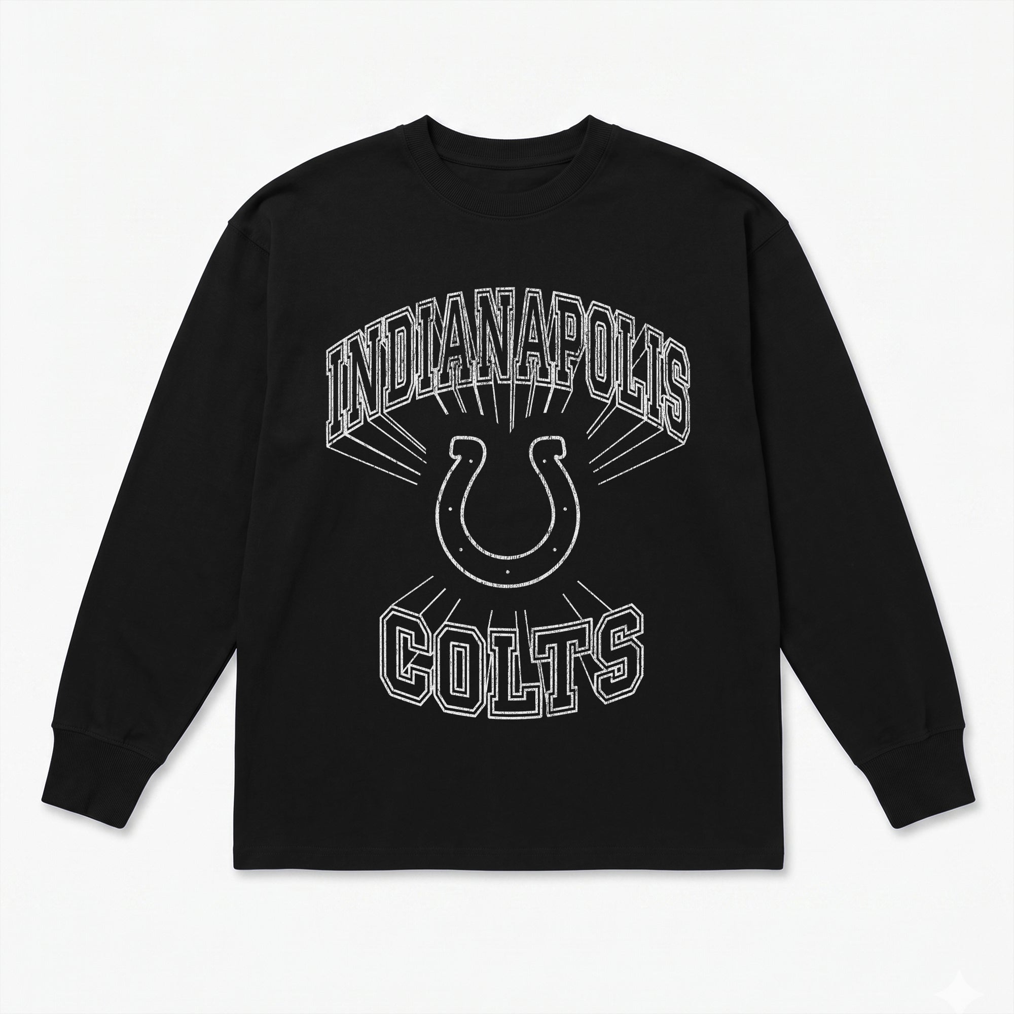 INDIANAPOLIS COLTS SPOTLIGHT OVERSIZED LONG SLEEVE TEE