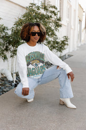 JACKSONVILLE JAGUARS TIME OUT OVERSIZED MIDWEIGHT LONG SLEEVE TEE