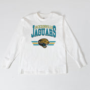JACKSONVILLE JAGUARS SWIFT STRIKE ESSENTIAL RELAXED FIT LONG SLEEVE TEE