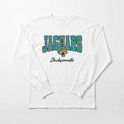 JACKSONVILLE JAGUARS SWEET SPOT OVERSIZED LONG SLEEVE TEE