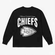 KANSAS CITY CHIEFS BOLD AMBITION OVERSIZED LONG SLEEVE TEE