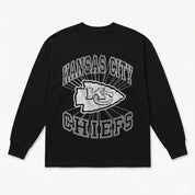 KANSAS CITY CHIEFS SPOTLIGHT OVERSIZED LONG SLEEVE TEE