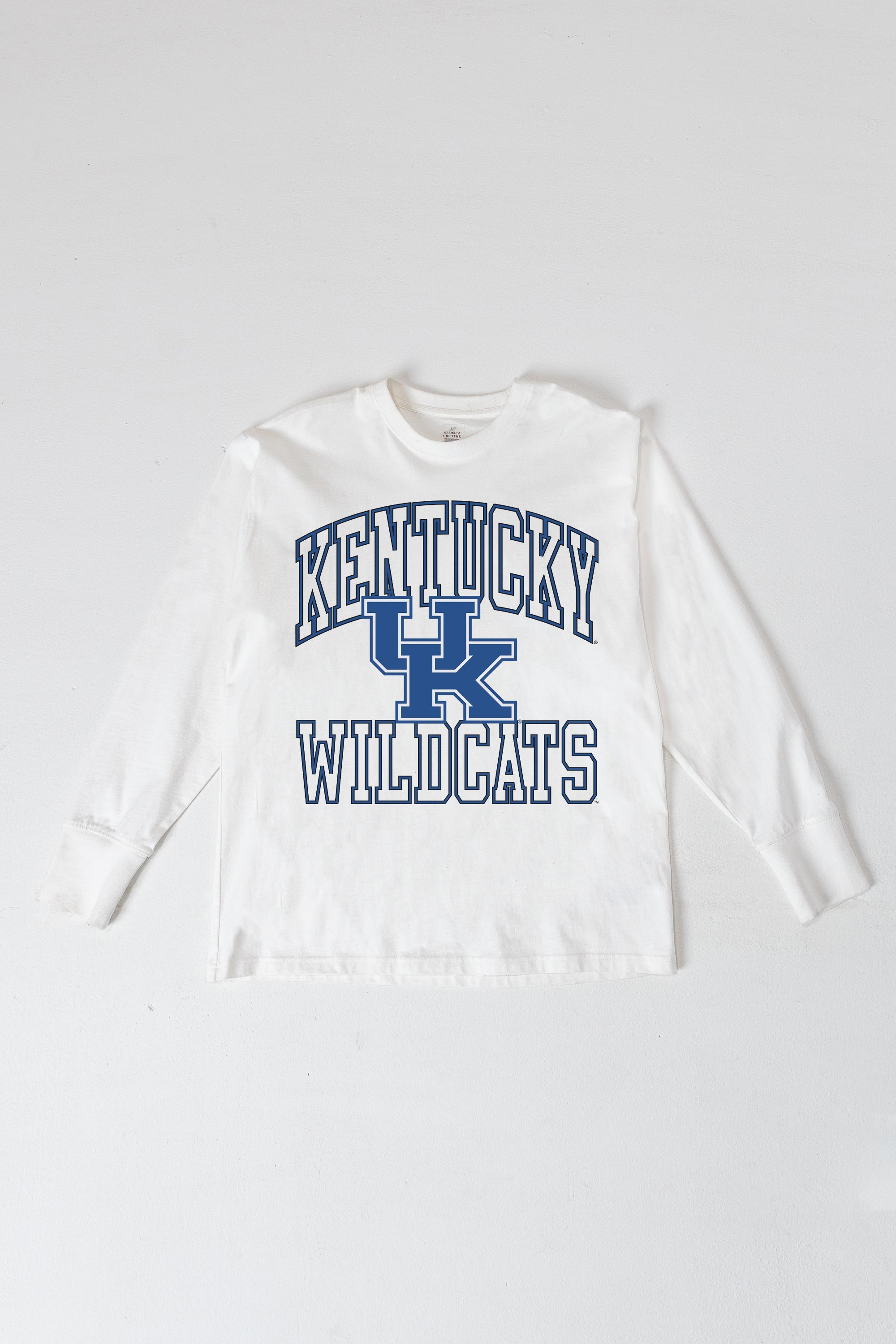 KENTUCKY WILDCATS MIND GAMES OVERSIZED MIDWEIGHT LONG SLEEVE TEE