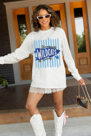 KENTUCKY WILDCATS RALLY STRIPE ESSENTIAL RELAXED FIT LONG SLEEVE TEE