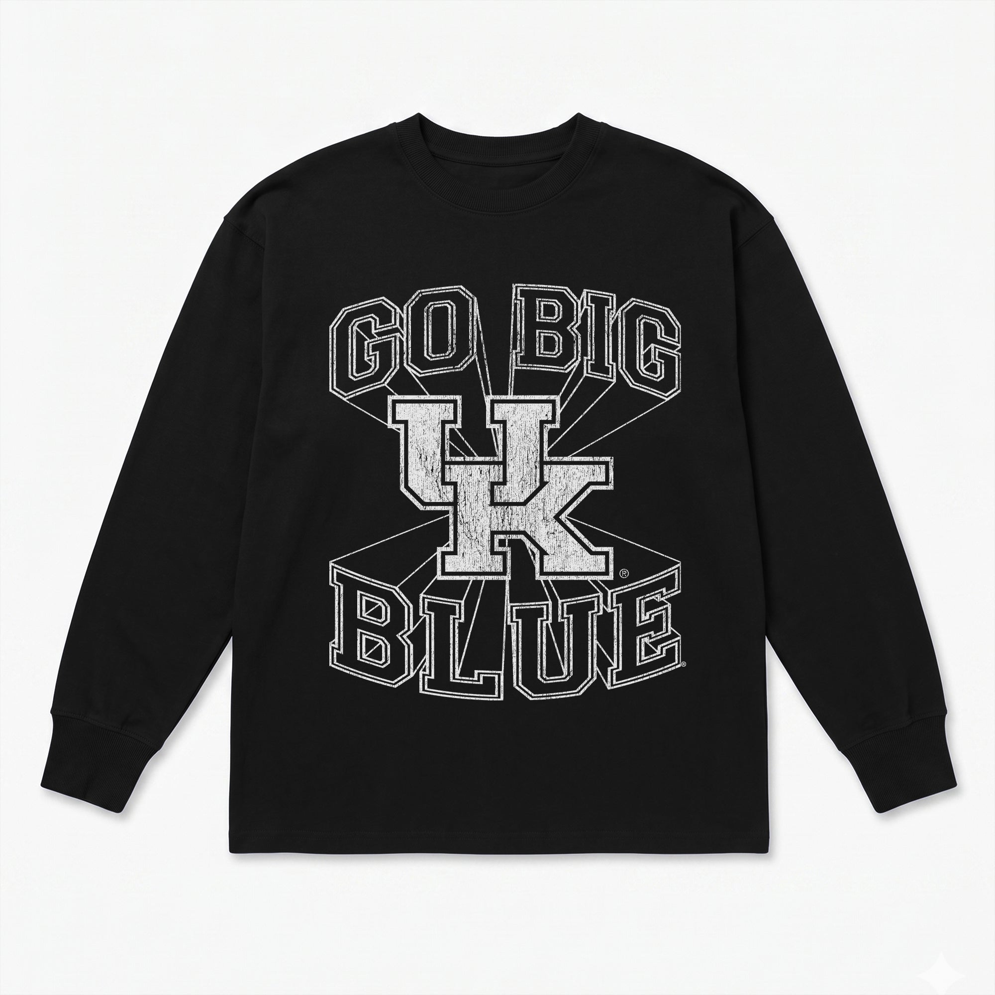KENTUCKY WILDCATS SPOTLIGHT ESSENTIAL RELAXED FIT LONG SLEEVE TEE
