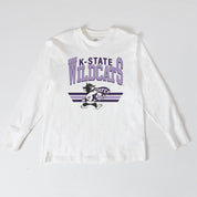 KANSAS STATE WILDCATS SWIFT STRIKE ESSENTIAL RELAXED FIT LONG SLEEVE TEE