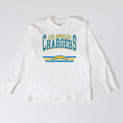 LOS ANGELES CHARGERS SWIFT STRIKE ESSENTIAL RELAXED FIT LONG SLEEVE TEE