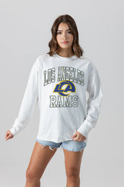 LOS ANGELES RAMS Mind Games Oversized Long-Sleeve Tee