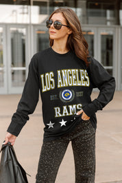 LOS ANGELES RAMS EVERYDAY STAR ESSENTIAL RELAXED FIT LONG SLEEVE TEE