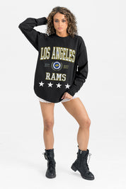 LOS ANGELES RAMS EVERYDAY STAR ESSENTIAL RELAXED FIT LONG SLEEVE TEE