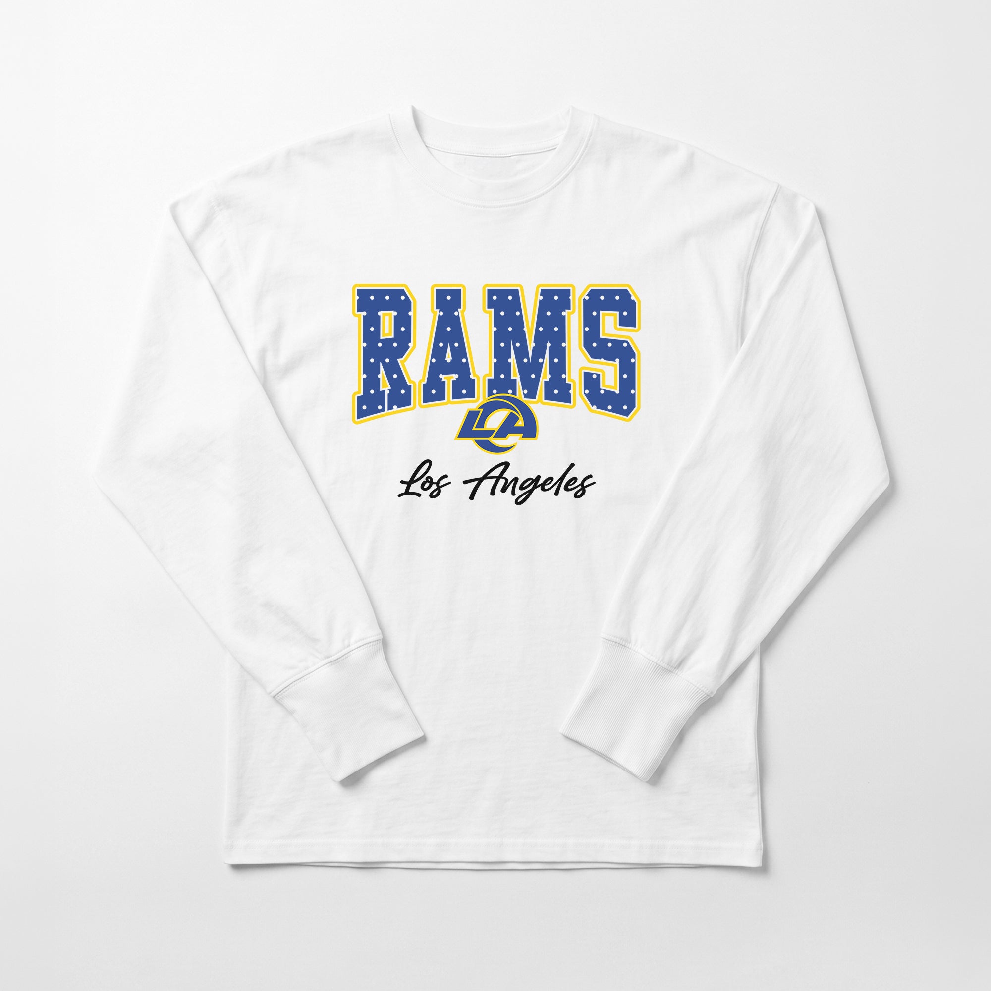 LOS ANGELES RAMS SWEET SPOT OVERSIZED LONG SLEEVE TEE