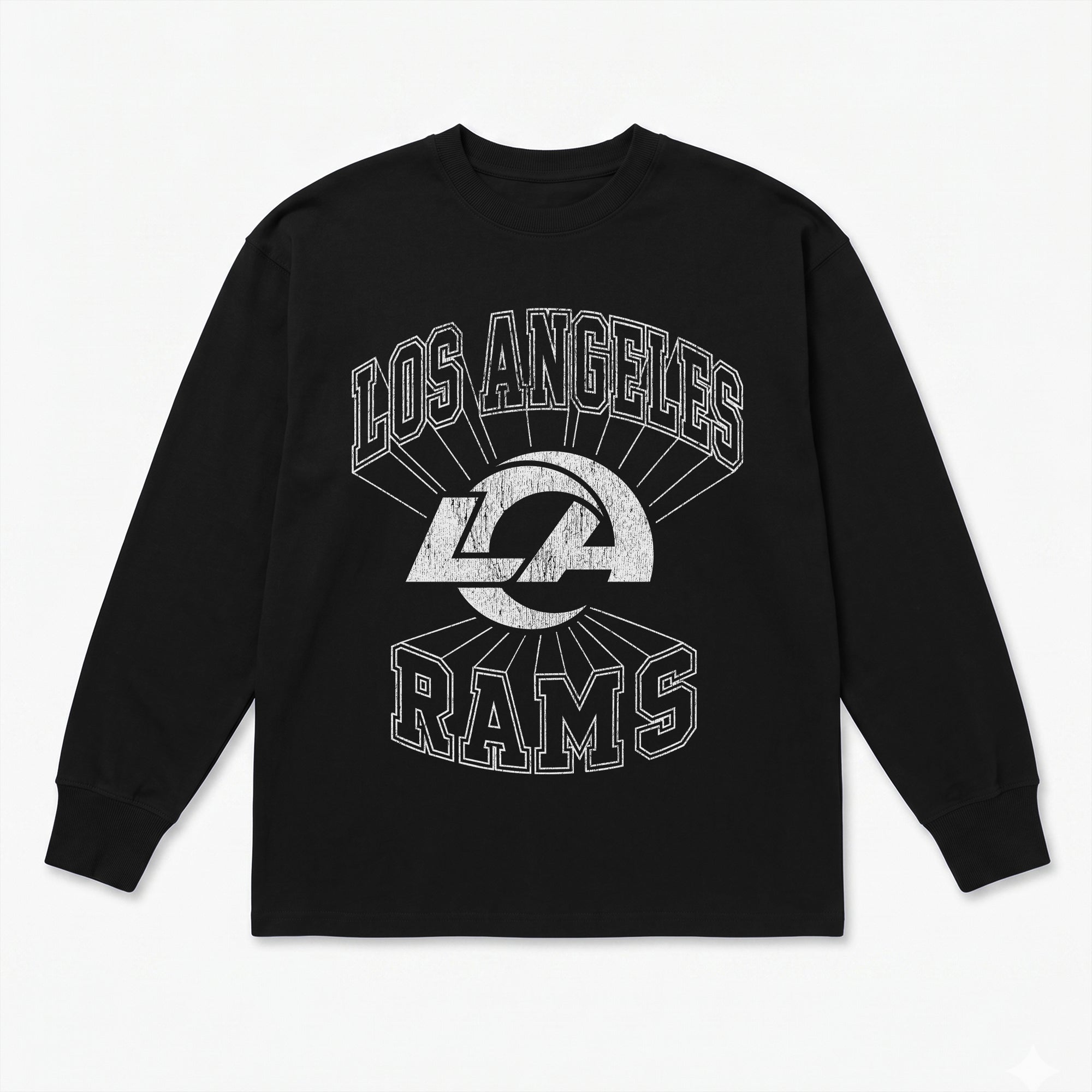LOS ANGELES RAMS SPOTLIGHT OVERSIZED LONG SLEEVE TEE