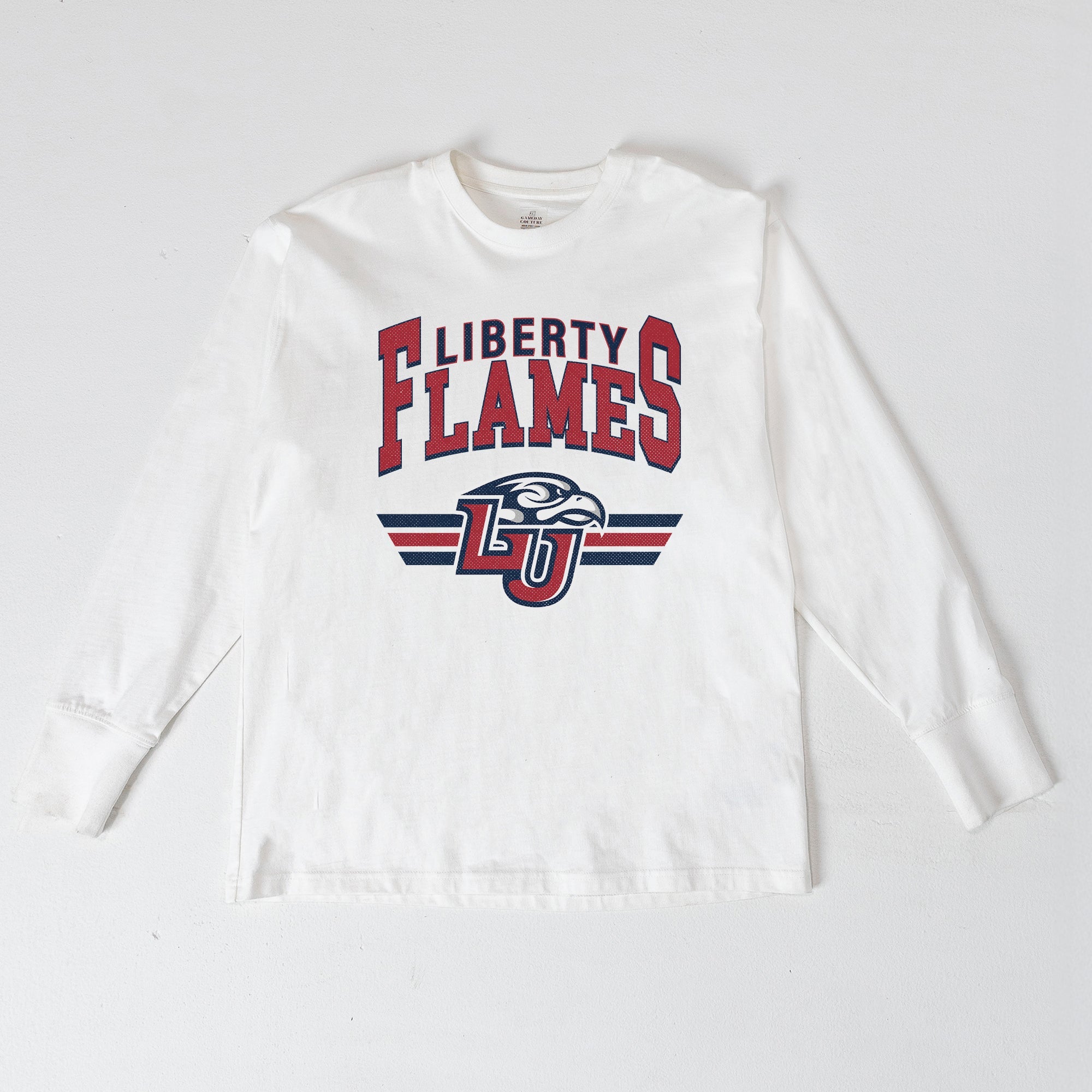 LIBERTY FLAMES SWIFT STRIKE ESSENTIAL RELAXED FIT LONG SLEEVE TEE