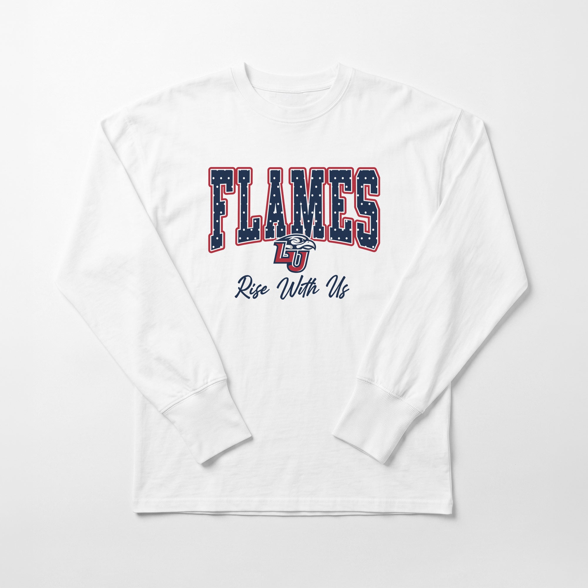 LIBERTY FLAMES SWEET SPOT ESSENTIAL RELAXED FIT LONG SLEEVE TEE