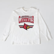 LOUISVILLE CARDINALS SWIFT STRIKE ESSENTIAL RELAXED FIT LONG SLEEVE TEE