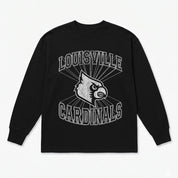 LOUISVILLE CARDINALS SPOTLIGHT ESSENTIAL RELAXED FIT LONG SLEEVE TEE