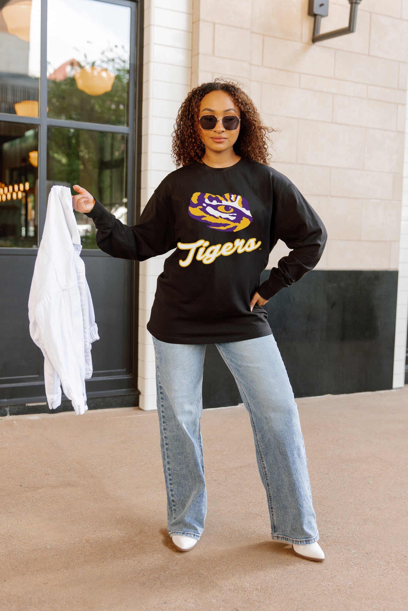 LSU TIGERS HONOR ROLL ESSENTIAL RELAXED FIT LONG SLEEVE TEE