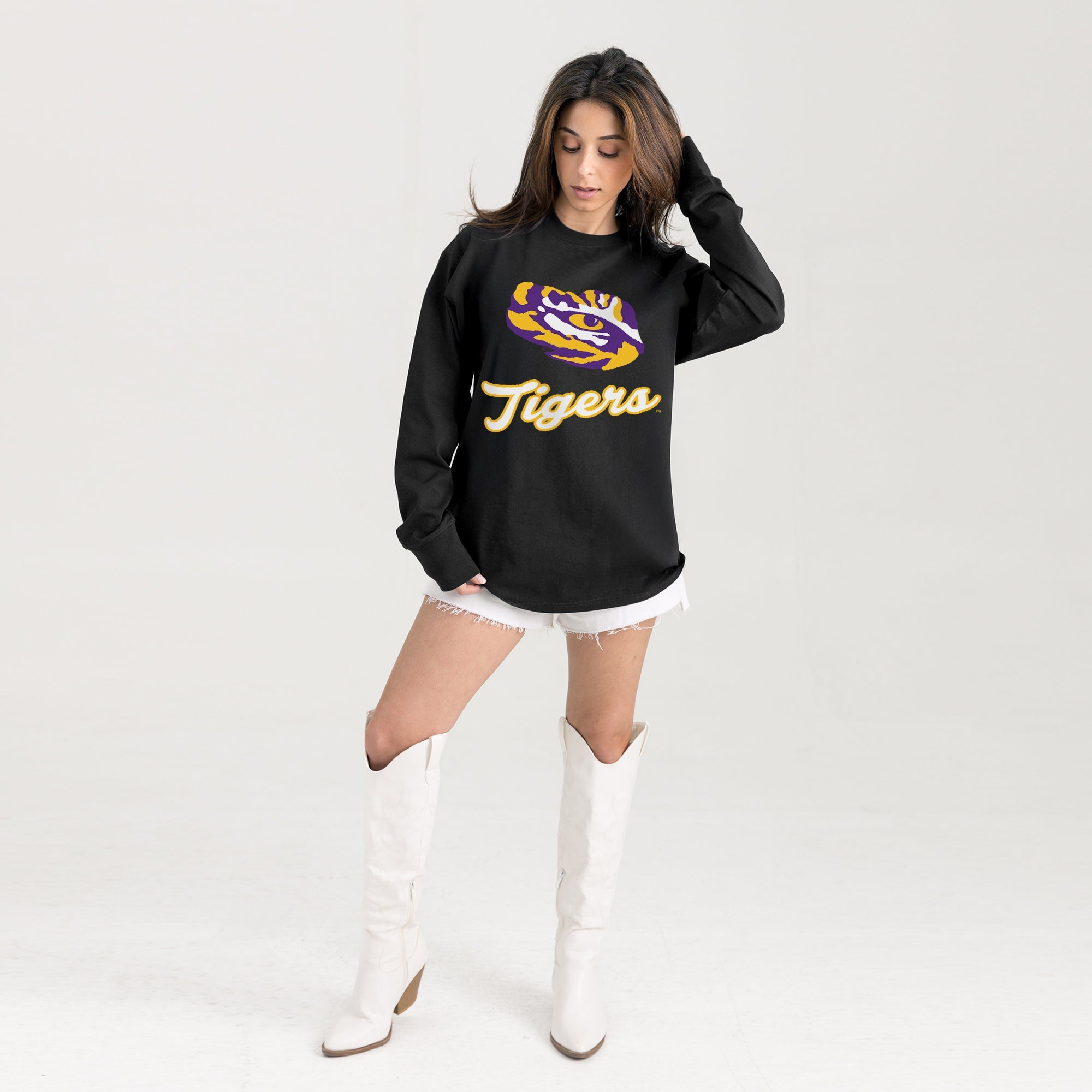 LSU TIGERS HONOR ROLL ESSENTIAL RELAXED FIT LONG SLEEVE TEE