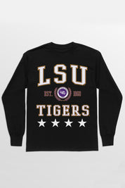 LSU TIGERS EVERYDAY STAR ESSENTIAL RELAXED FIT LONG SLEEVE TEE
