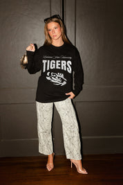 LSU TIGERS BOLD AMBITION ESSENTIAL RELAXED FIT LONG SLEEVE TEE