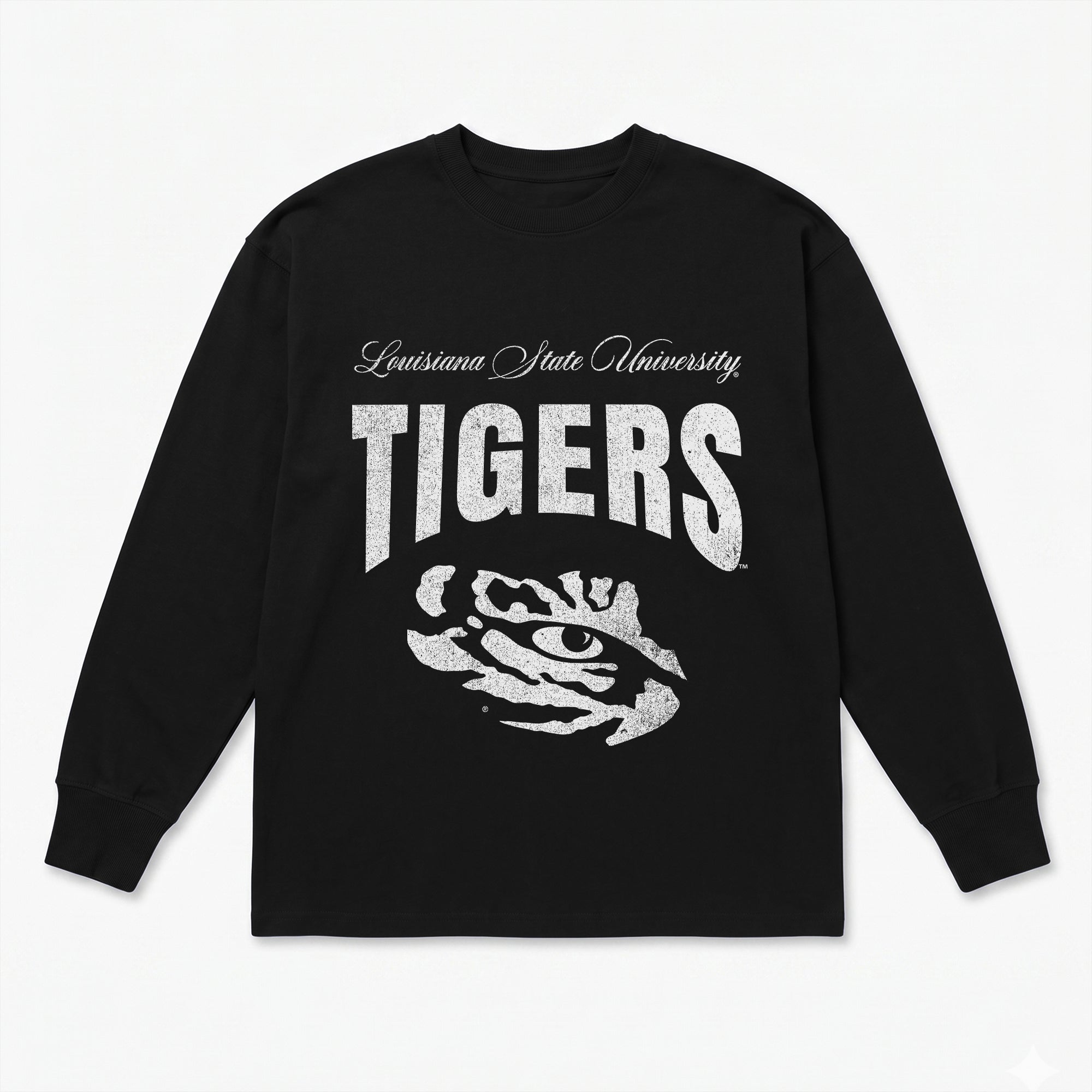 LSU TIGERS BOLD AMBITION ESSENTIAL RELAXED FIT LONG SLEEVE TEE