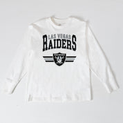 LAS VEGAS RAIDERS SWIFT STRIKE ESSENTIAL RELAXED FIT LONG SLEEVE TEE