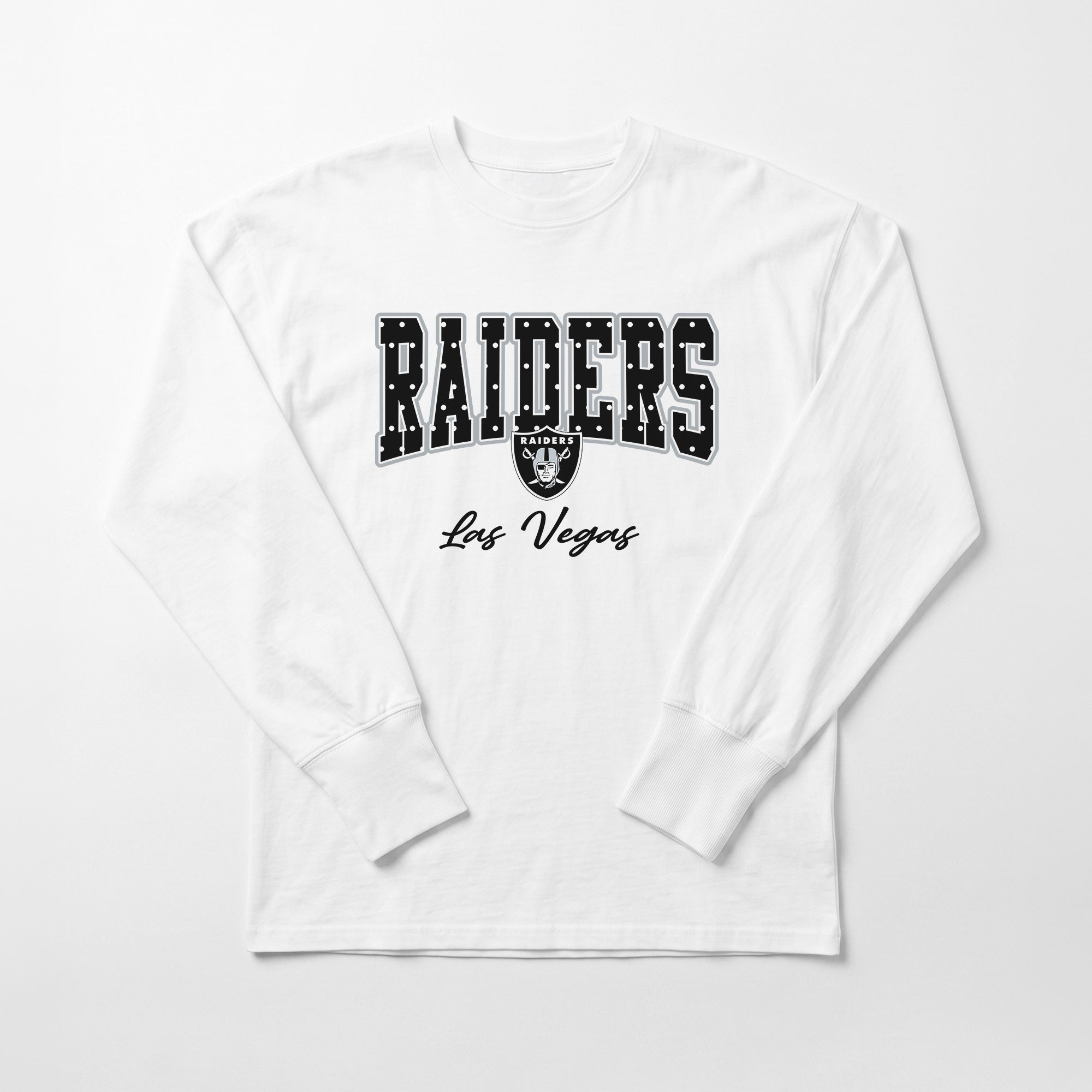 LAS VEGAS RAIDERS SWEET SPOT OVERSIZED LONG SLEEVE TEE