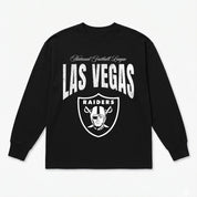 LAS VEGAS RAIDERS BOLD AMBITION OVERSIZED LONG SLEEVE TEE