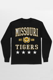 MISSOURI TIGERS EVERYDAY STAR ESSENTIAL RELAXED FIT LONG SLEEVE TEE