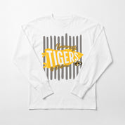 MISSOURI TIGERS RALLY STRIPE ESSENTIAL RELAXED FIT LONG SLEEVE TEE