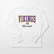 MINNESOTA VIKINGS SWEET SPOT OVERSIZED LONG SLEEVE TEE