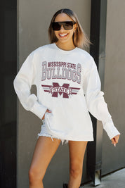 MISSISSIPPI STATE BULLDOGS SWIFT STRIKE ESSENTIAL RELAXED FIT LONG SLEEVE TEE