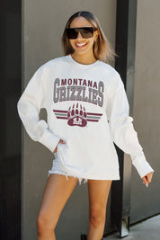 MONTANA GRIZZLIES SWIFT STRIKE ESSENTIAL RELAXED FIT LONG SLEEVE TEE