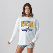 MONTANA STATE BOBCATS SWIFT STRIKE ESSENTIAL RELAXED FIT LONG SLEEVE TEE