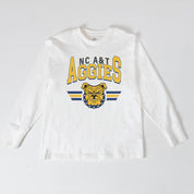 NORTH CAROLINA A&T STATE AGGIES SWIFT STRIKE ESSENTIAL RELAXED FIT LONG SLEEVE TEE