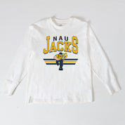 NORTHERN ARIZONA LUMBERJACKS SWIFT STRIKE ESSENTIAL RELAXED FIT LONG SLEEVE TEE