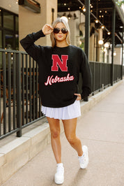 NEBRASKA CORNHUSKERS HONOR ROLL ESSENTIAL RELAXED FIT LONG SLEEVE TEE