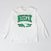 NORTH DAKOTA FIGHTING HAWKS SWIFT STRIKE ESSENTIAL RELAXED FIT LONG SLEEVE TEE