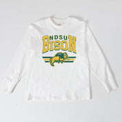 NORTH DAKOTA STATE BISON SWIFT STRIKE ESSENTIAL RELAXED FIT LONG SLEEVE TEE