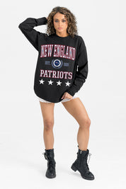 NEW ENGLAND PATRIOTS EVERYDAY STAR ESSENTIAL RELAXED FIT LONG SLEEVE TEE