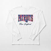 NEW ENGLAND PATRIOTS SWEET SPOT OVERSIZED LONG SLEEVE TEE