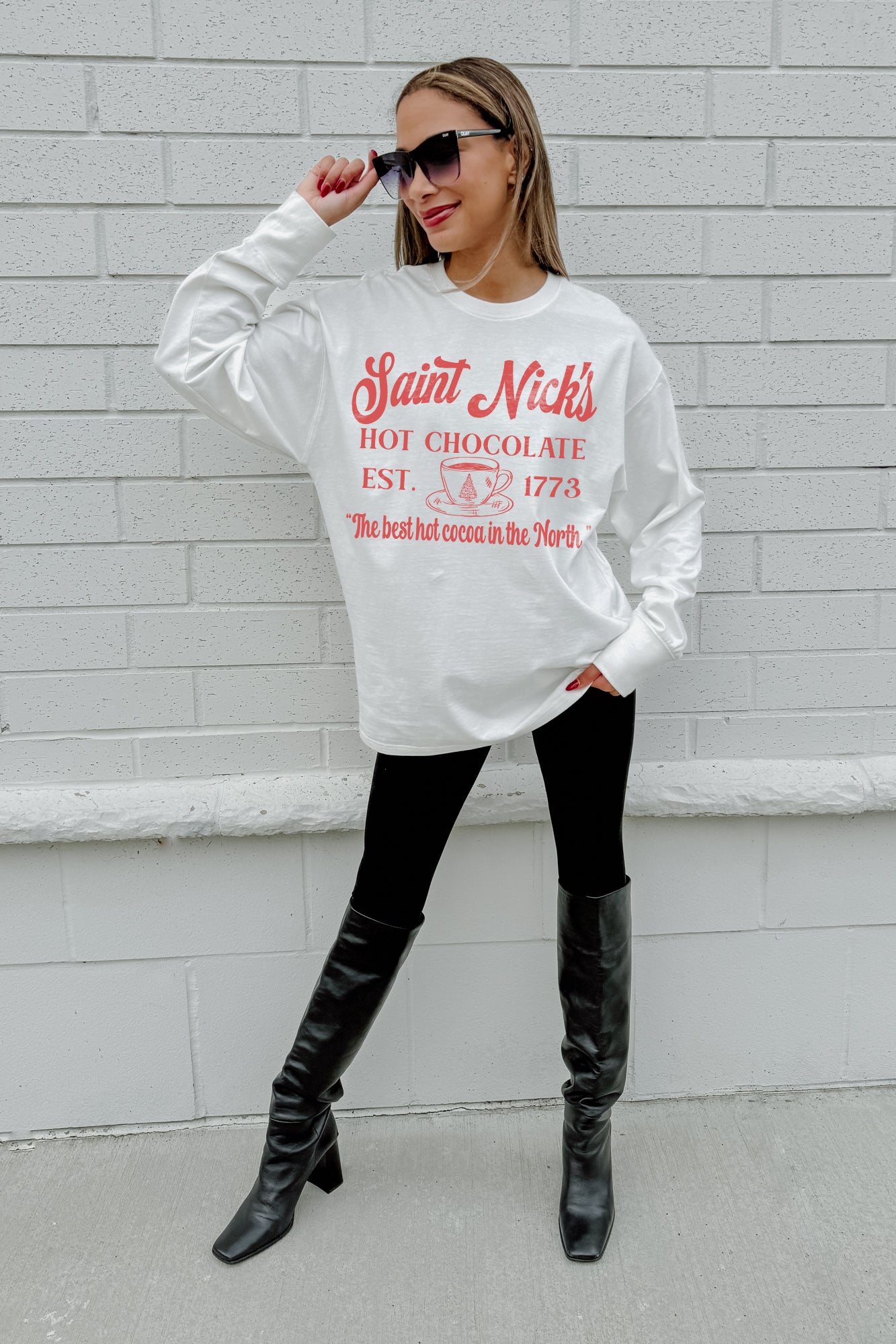 SAINT NICK CREW CLASSIC LONG SLEEVE TEE