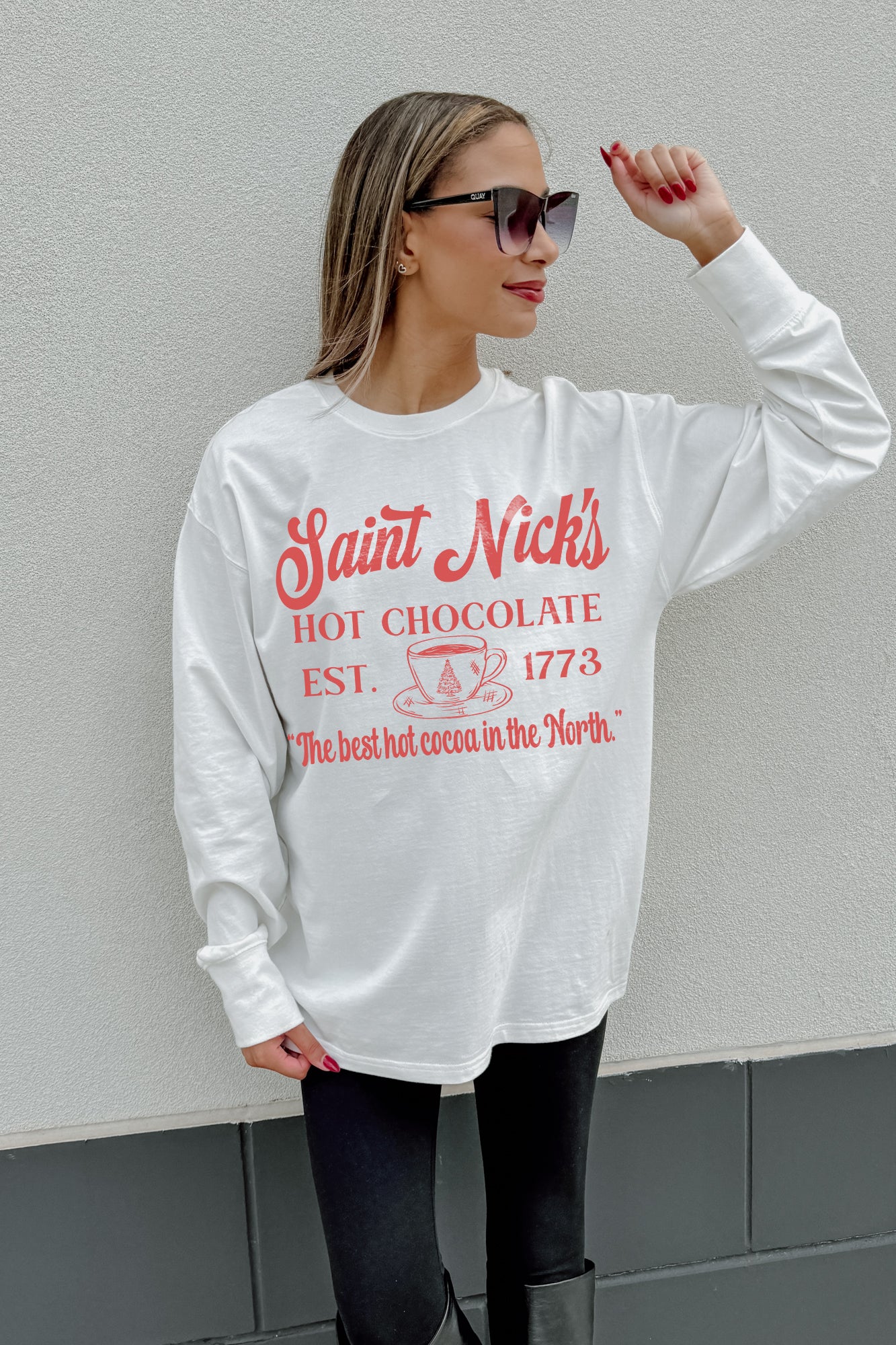 SAINT NICK CREW CLASSIC LONG SLEEVE TEE