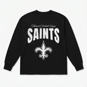NEW ORLEANS SAINTS BOLD AMBITION OVERSIZED LONG SLEEVE TEE
