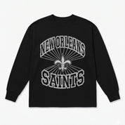 NEW ORLEANS SAINTS SPOTLIGHT OVERSIZED LONG SLEEVE TEE
