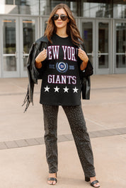 NEW YORK GIANTS EVERYDAY STAR ESSENTIAL RELAXED FIT LONG SLEEVE TEE